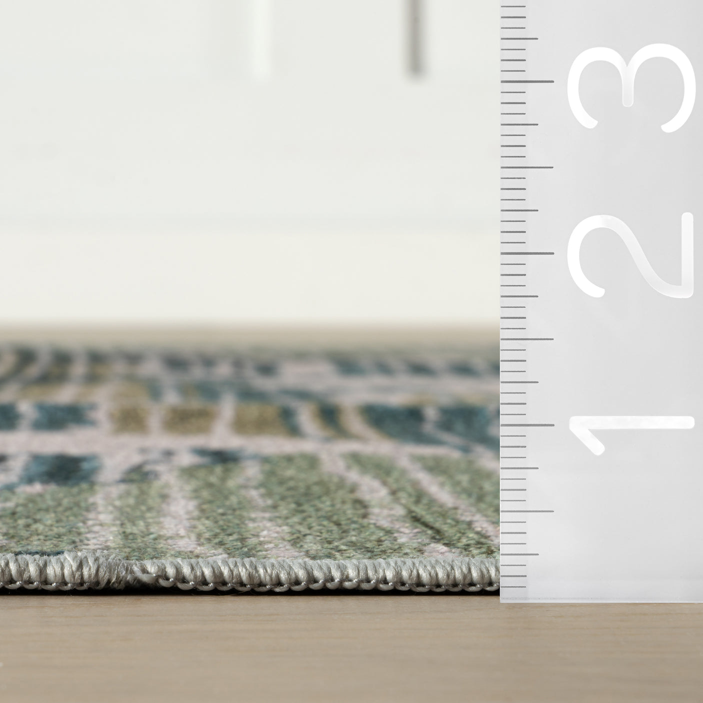 Sierro Modern Abstract Machine Washable Rug