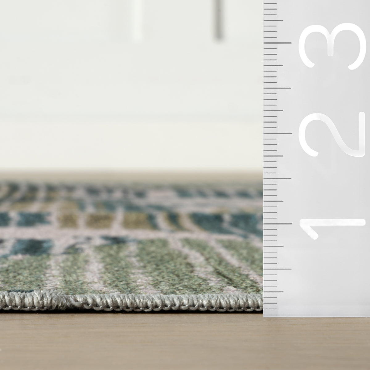 Sierro Modern Abstract Machine Washable Rug