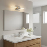 Keaton 20" Vanity Sconce — Clear Fluted