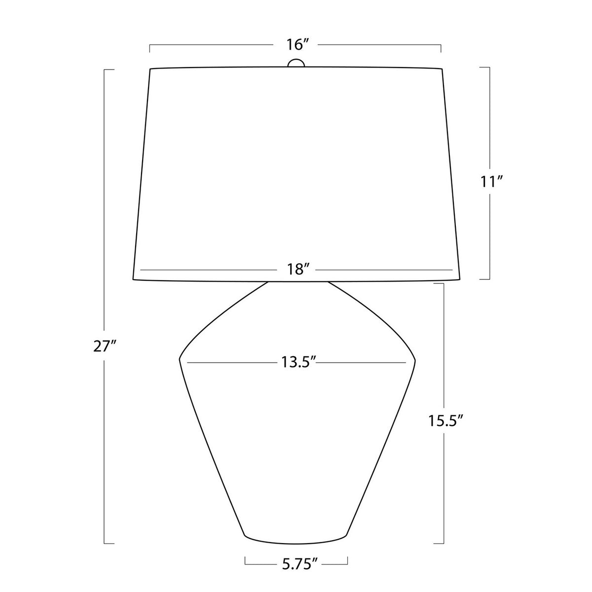 Soren One Light Table Lamp