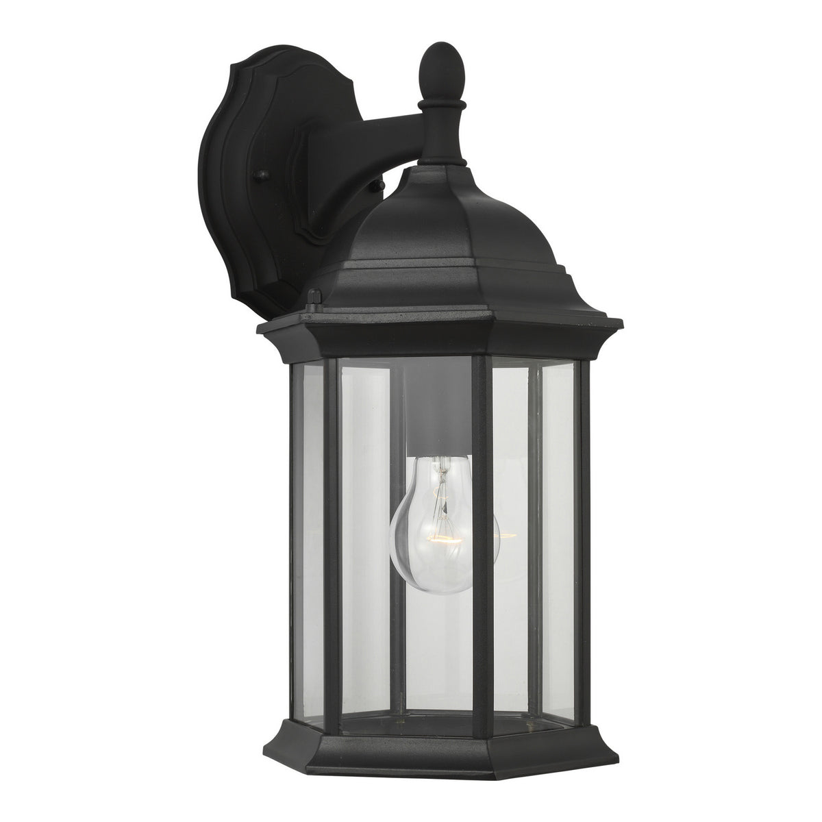 Sevier 16" Downlight Lantern — Clear