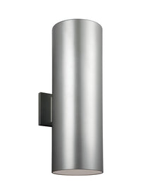 Two Light Outdoor Wall Lantern — 18.25", A19