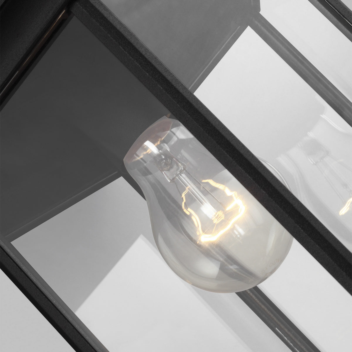 Sevier 18.75" Down Lantern — Clear