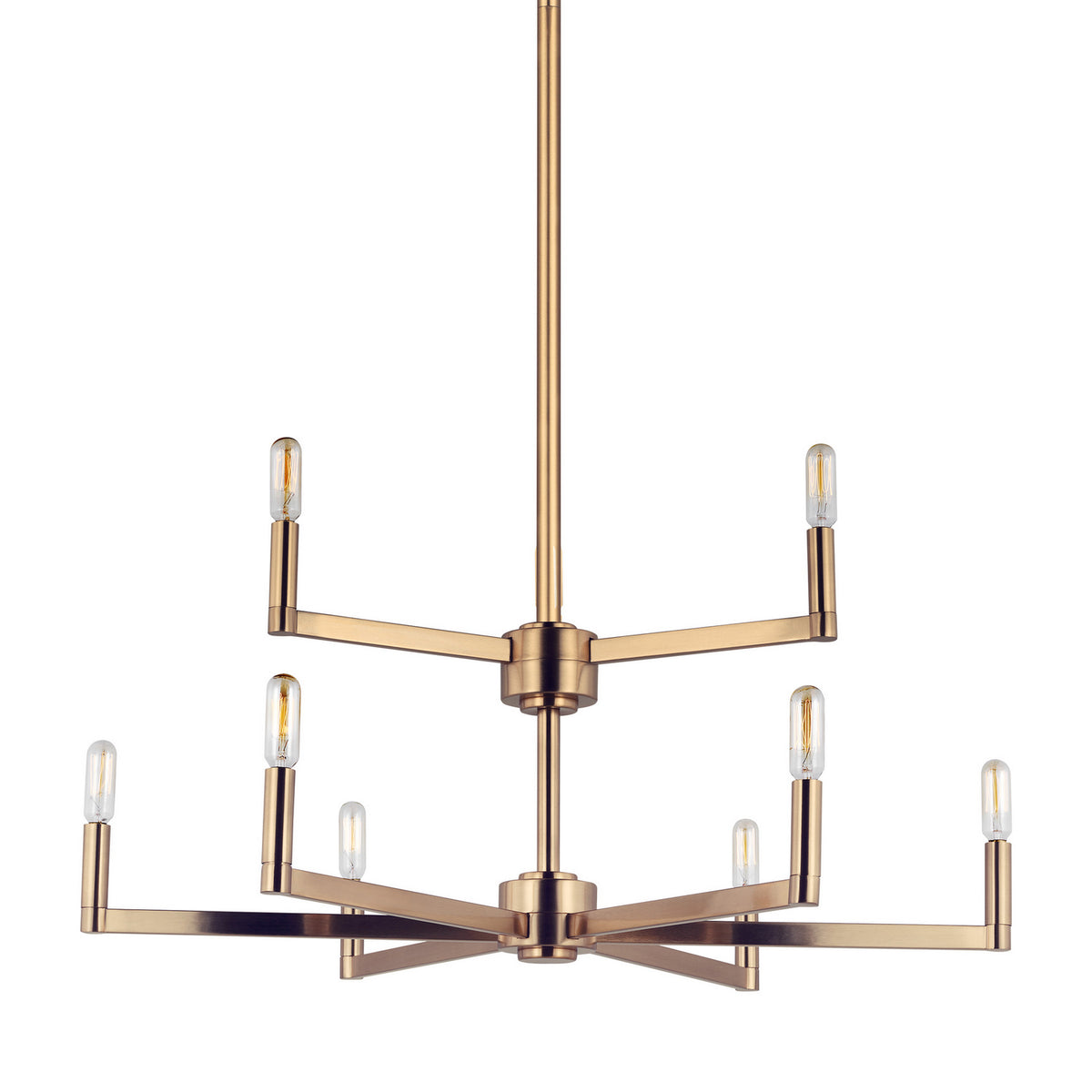 Nine Light Chandelier — 24.25", 60 W
