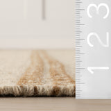 Nate Berkus York Striped Wool Cozy Area Rug