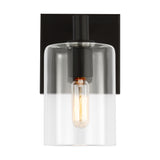 LED Bath Wall Sconce — W: 4.75" × H: 7.75" × D: 6.38"