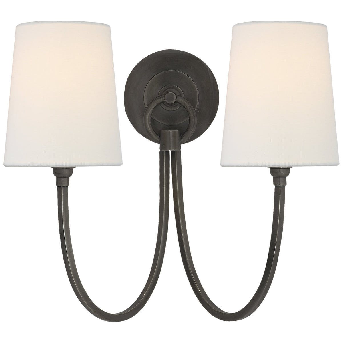 Reed Double Sconce