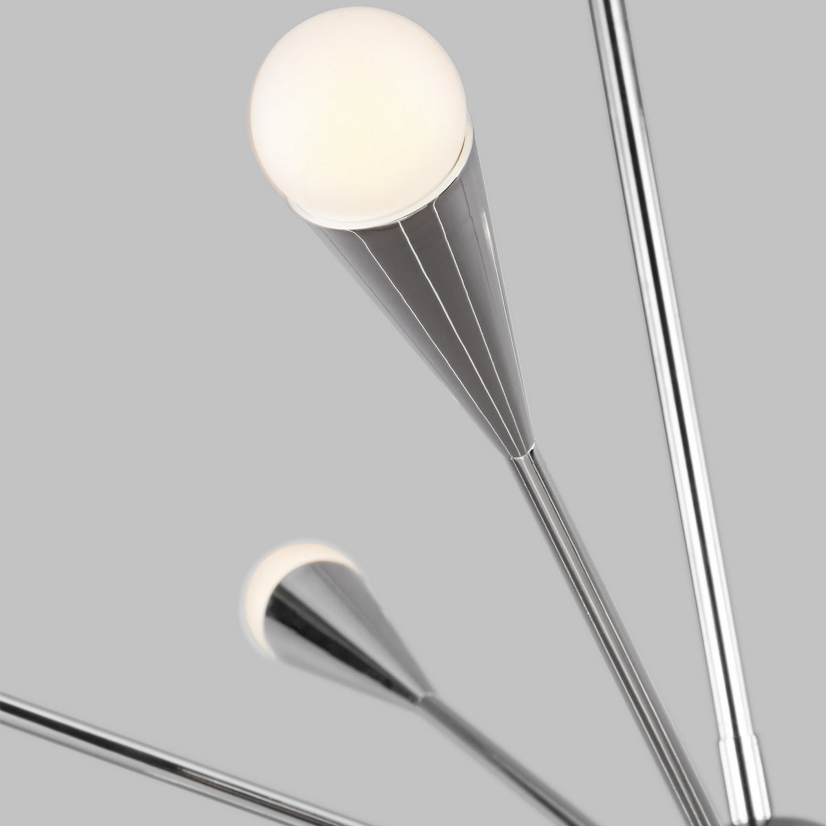 Ten Light Chandelier — 27.25"