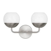Alvin 2-Light Bath Sconce — 9 W