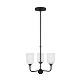 Emile Three Light Small Chandelier — 60 W
