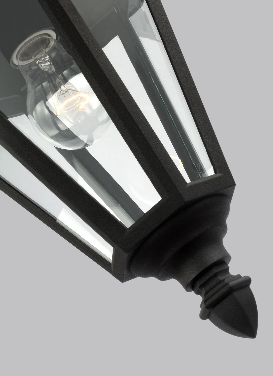 Brentwood 19" Hanging Lantern — Clear