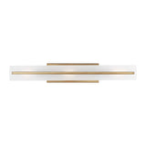 LED Bath Wall Sconce — W: 4.75" × H: 29.88" × D: 4.88"