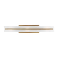 LED Bath Wall Sconce — W: 4.75" × H: 29.88" × D: 4.88"