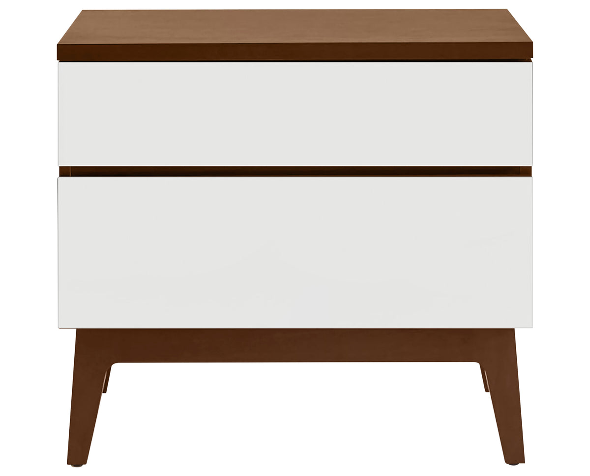 West Bros Serra Bedside Chest in 79 Toast