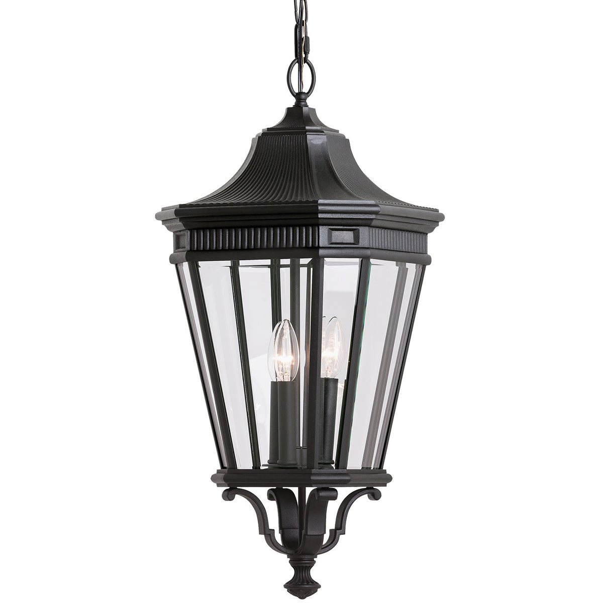 Three Light Outdoor Fixture — 26.50", 12"