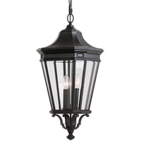 Three Light Outdoor Fixture — 26.50", 12"
