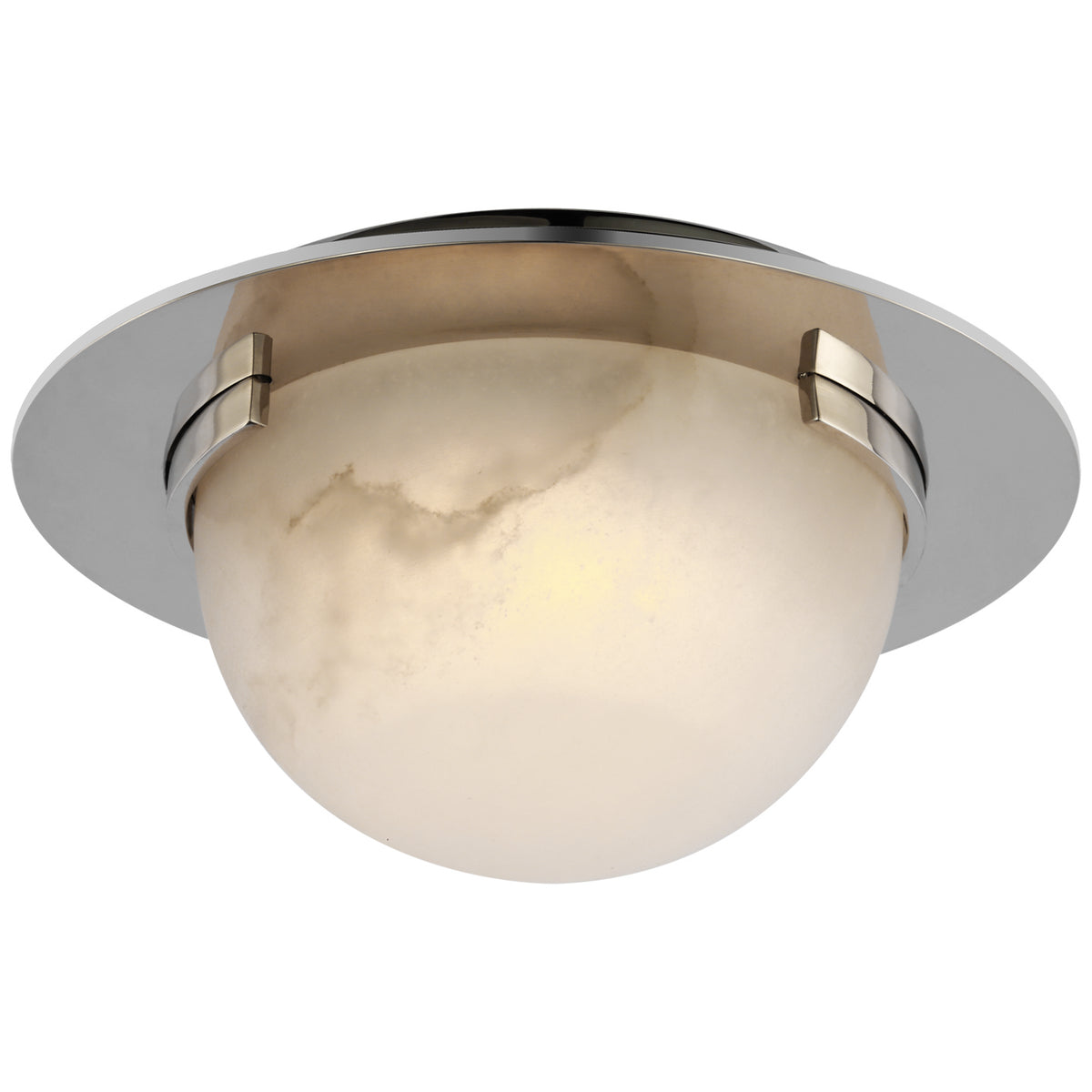 Melange 6" Solitaire Flush Mount