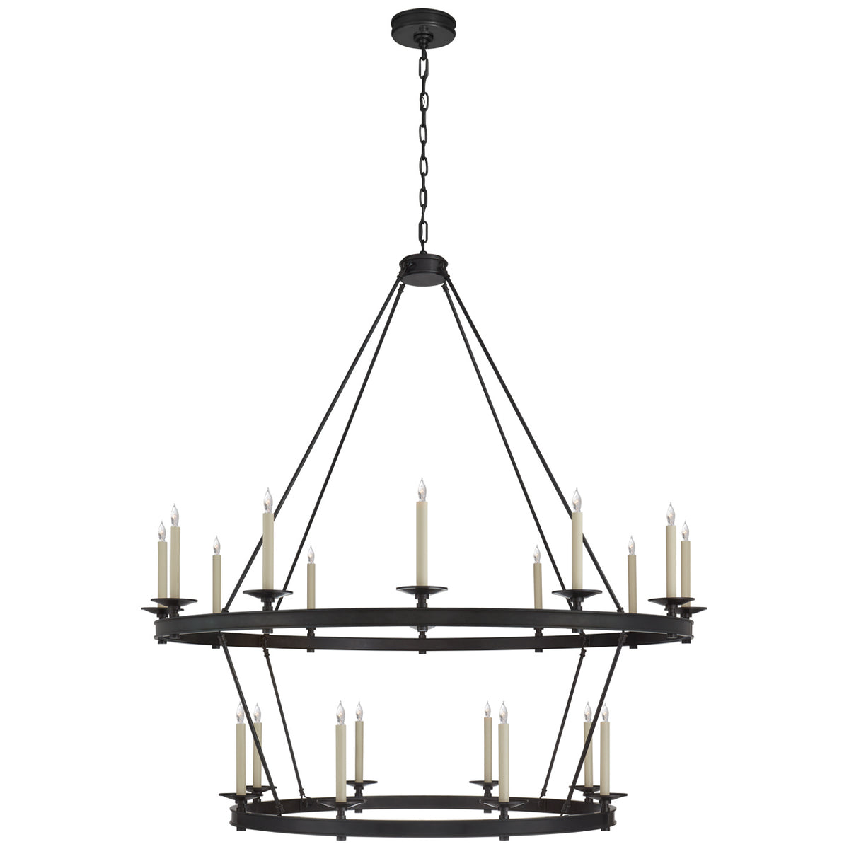 Launceton Grande Two Tiered Chandelier