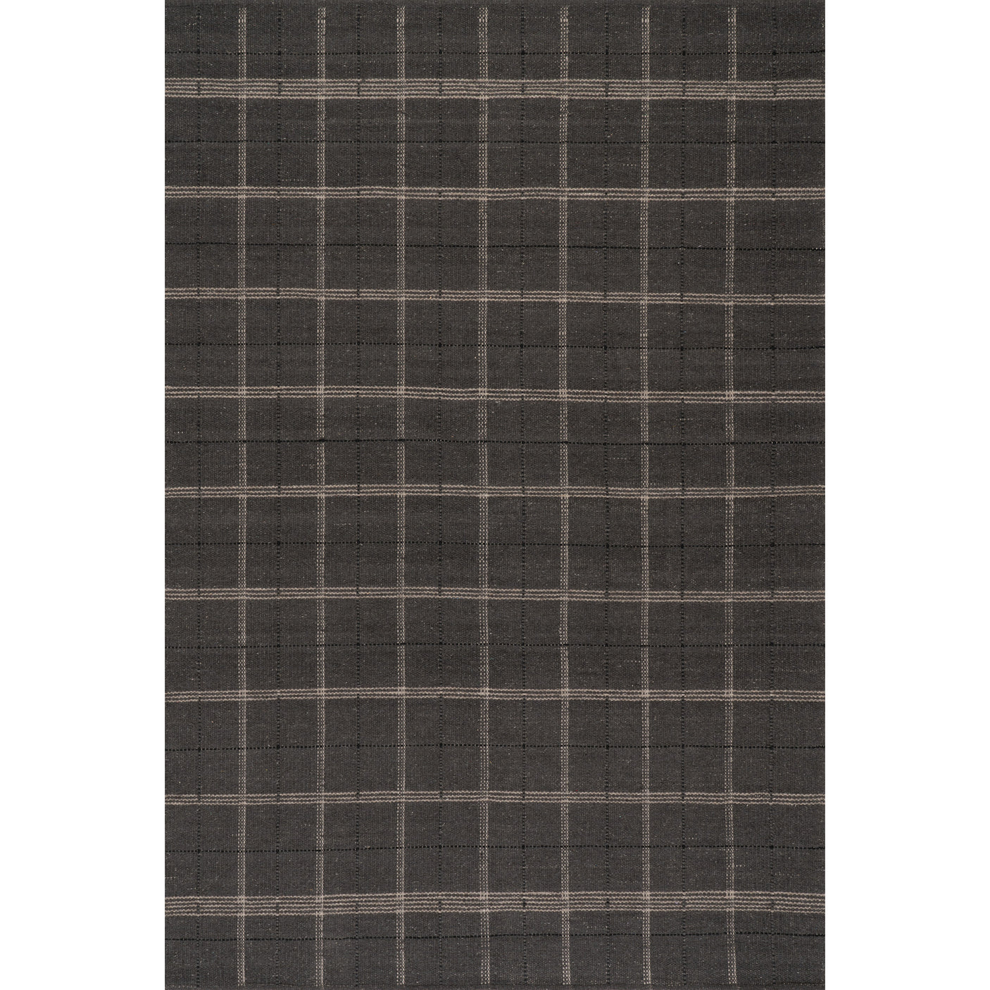 Nate Berkus Downing Plaid Wool Cozy Area Rug