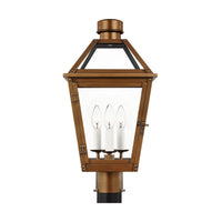 Three Light Post Mount