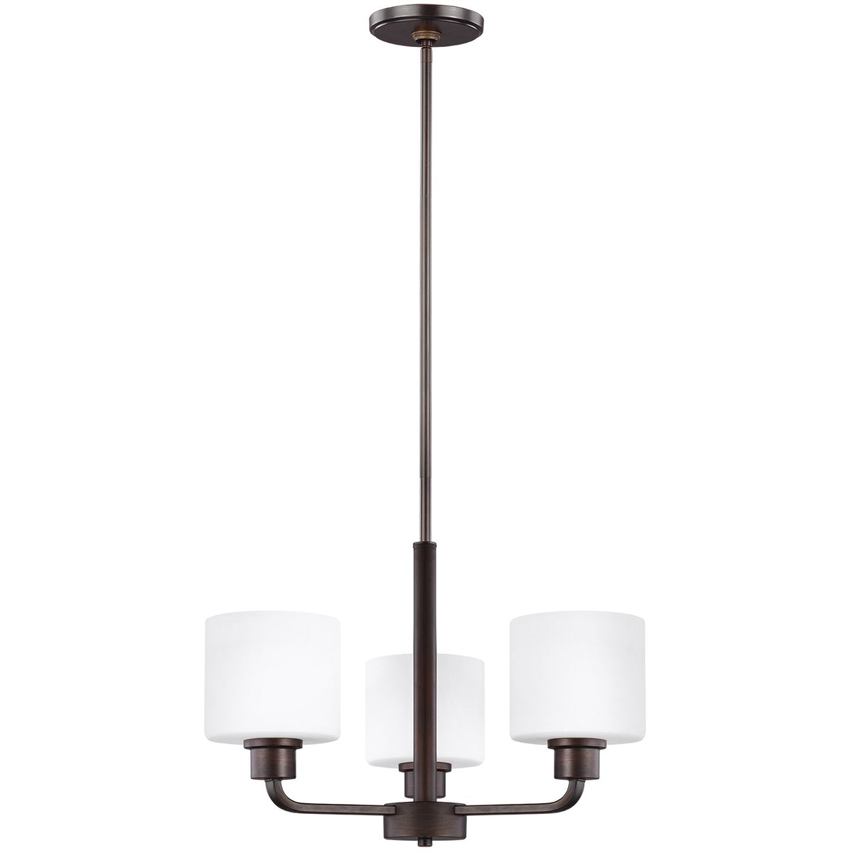 Canfield Three Light Chandelier