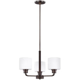 Canfield Three Light Chandelier