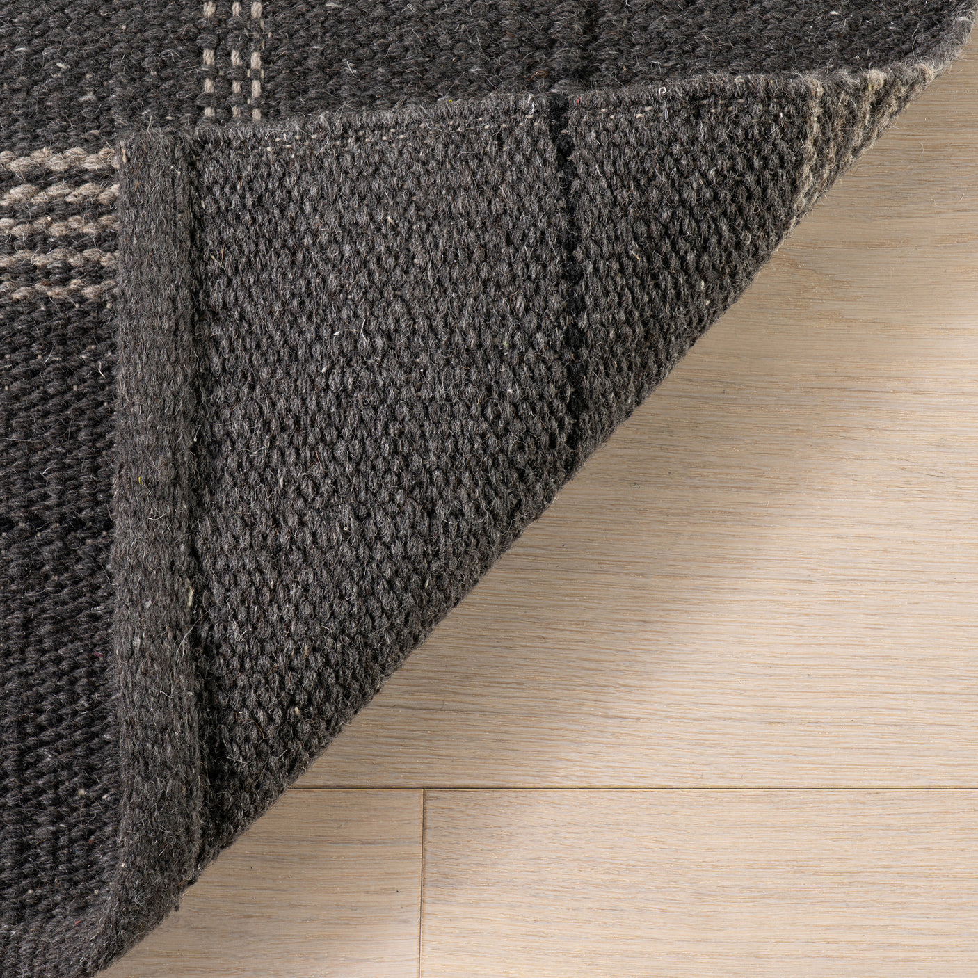 Nate Berkus Downing Plaid Wool Cozy Area Rug