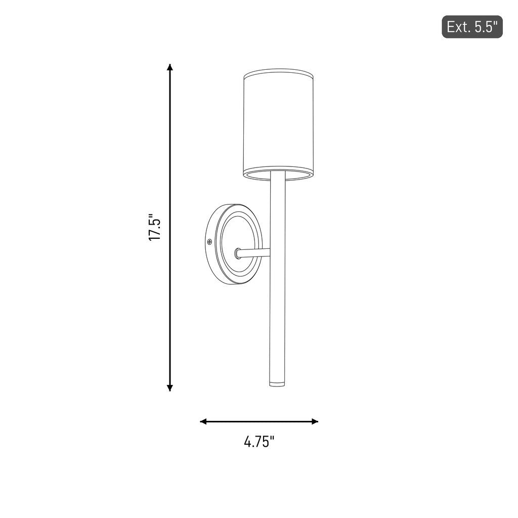 Egmont Tall Sconce