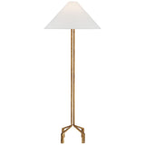 LED Floor Lamp — W: 25.25" × H: 62.25"