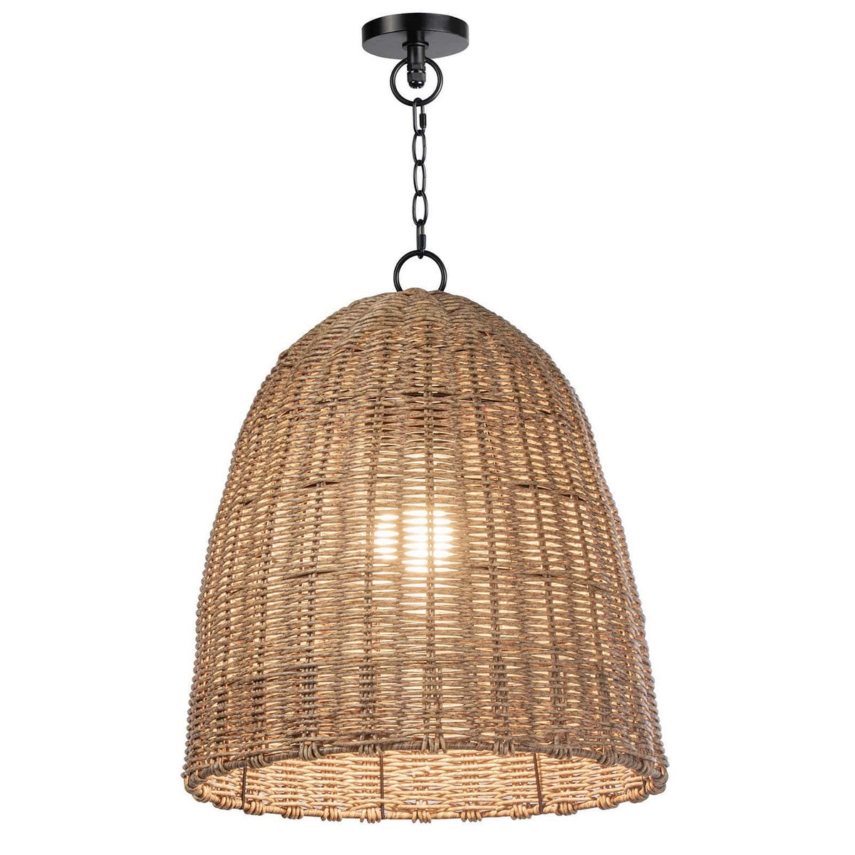 Beehive One Light Outdoor Pendant — 24.00"