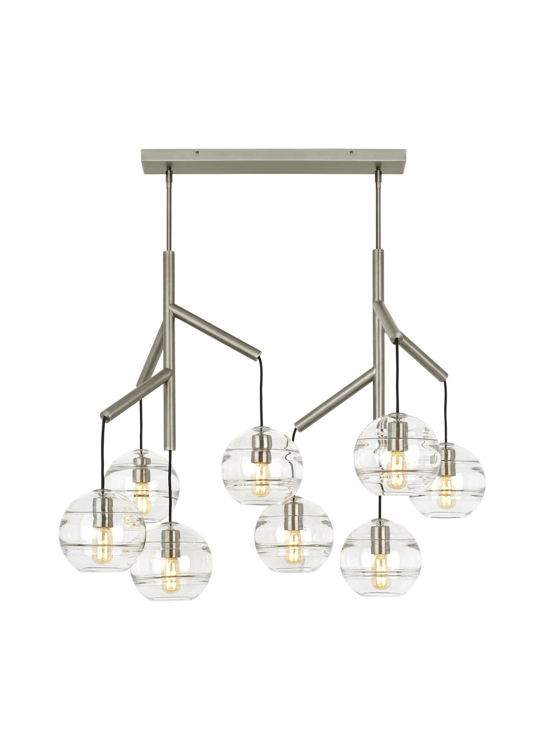 Eight Light Chandelier — 39.3"