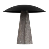 Aegis Medium Travertine Table Lamp