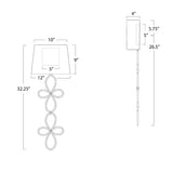 Minuet One Light Wall Sconce