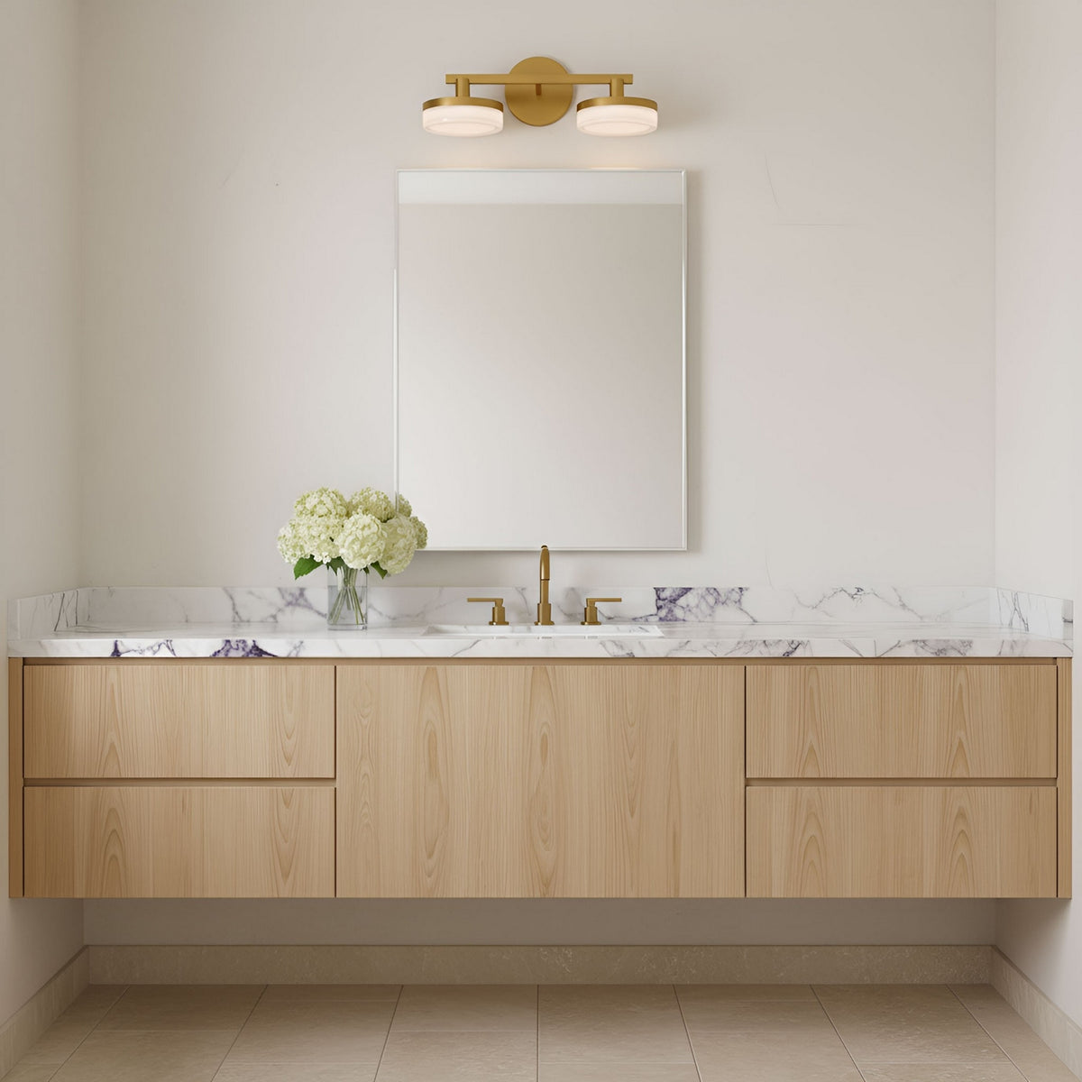 Khan 2-Light Vanity