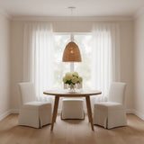 Norman Medium Wicker Pendant