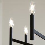 Nine Light Chandelier — 17.13", 60 W