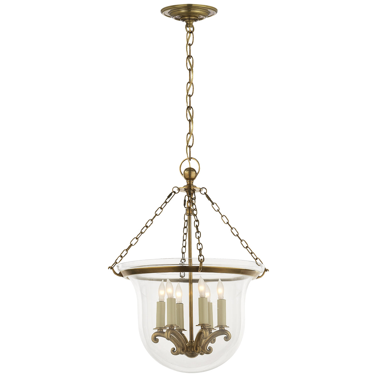 Country Medium Bell Jar Lantern