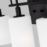 Oak Moore 3-Light Bath Sconce — 75 W