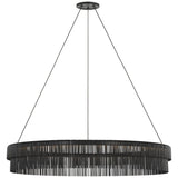 Differo 40" Layered Ring Chandelier