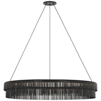 Differo 40" Layered Ring Chandelier