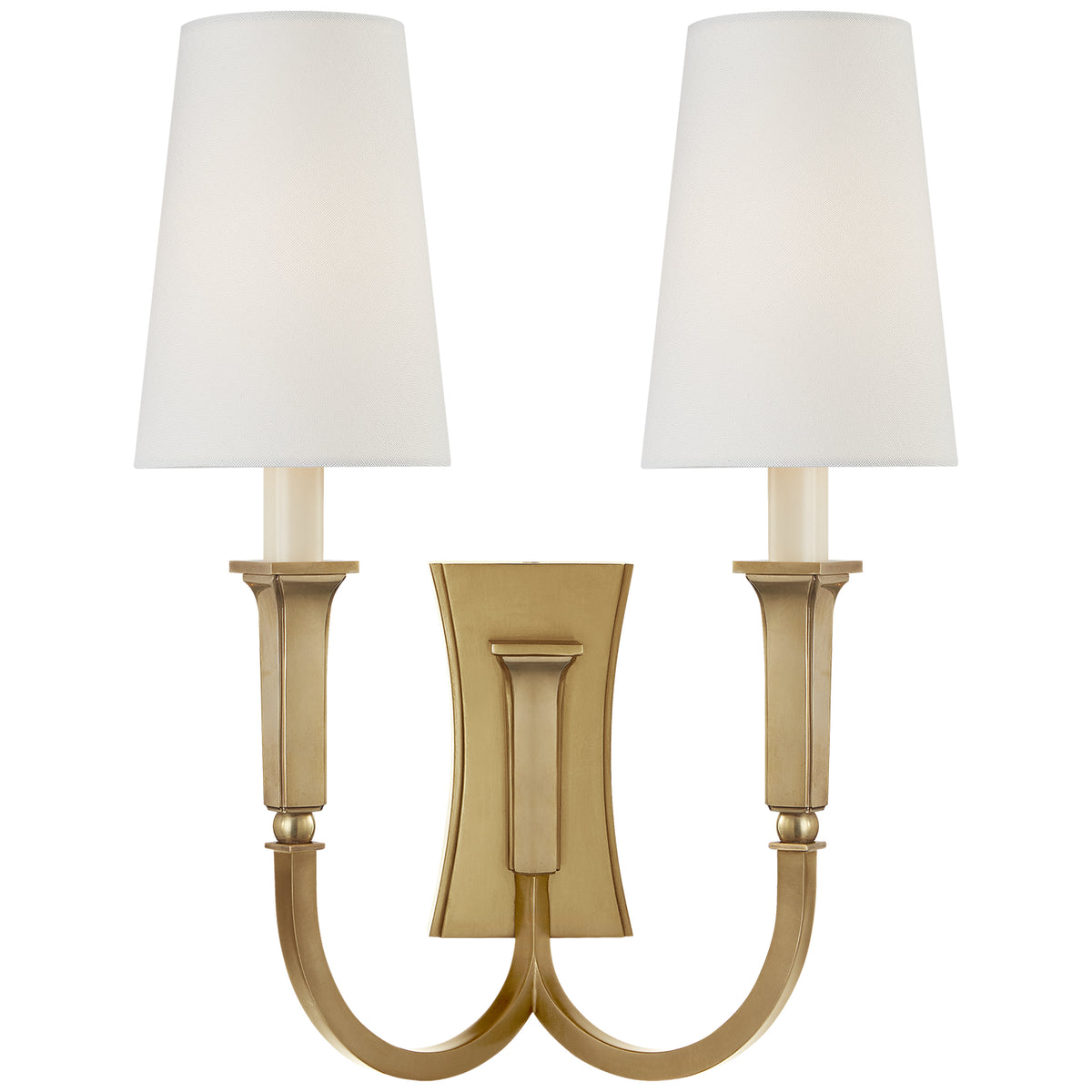 Delphia Large Double Arm Sconce