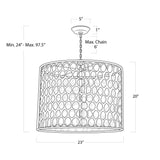 Cabana Five Light Chandelier