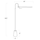 Raven One Light Floor Lamp