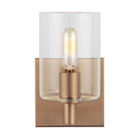 LED Bath Wall Sconce — W: 4.75" × H: 7.75" × D: 6.38"