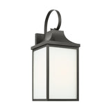 Saybrook 17.5" Lantern — Clear and Smooth White