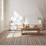 Dash & Albert Brindle Stripe Hand Loom Knotted Wool Rug in Clay, photo 7