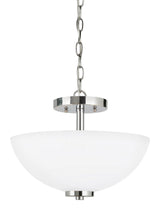 Oslo Two Light Flush Mount