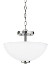 Oslo Two Light Flush Mount