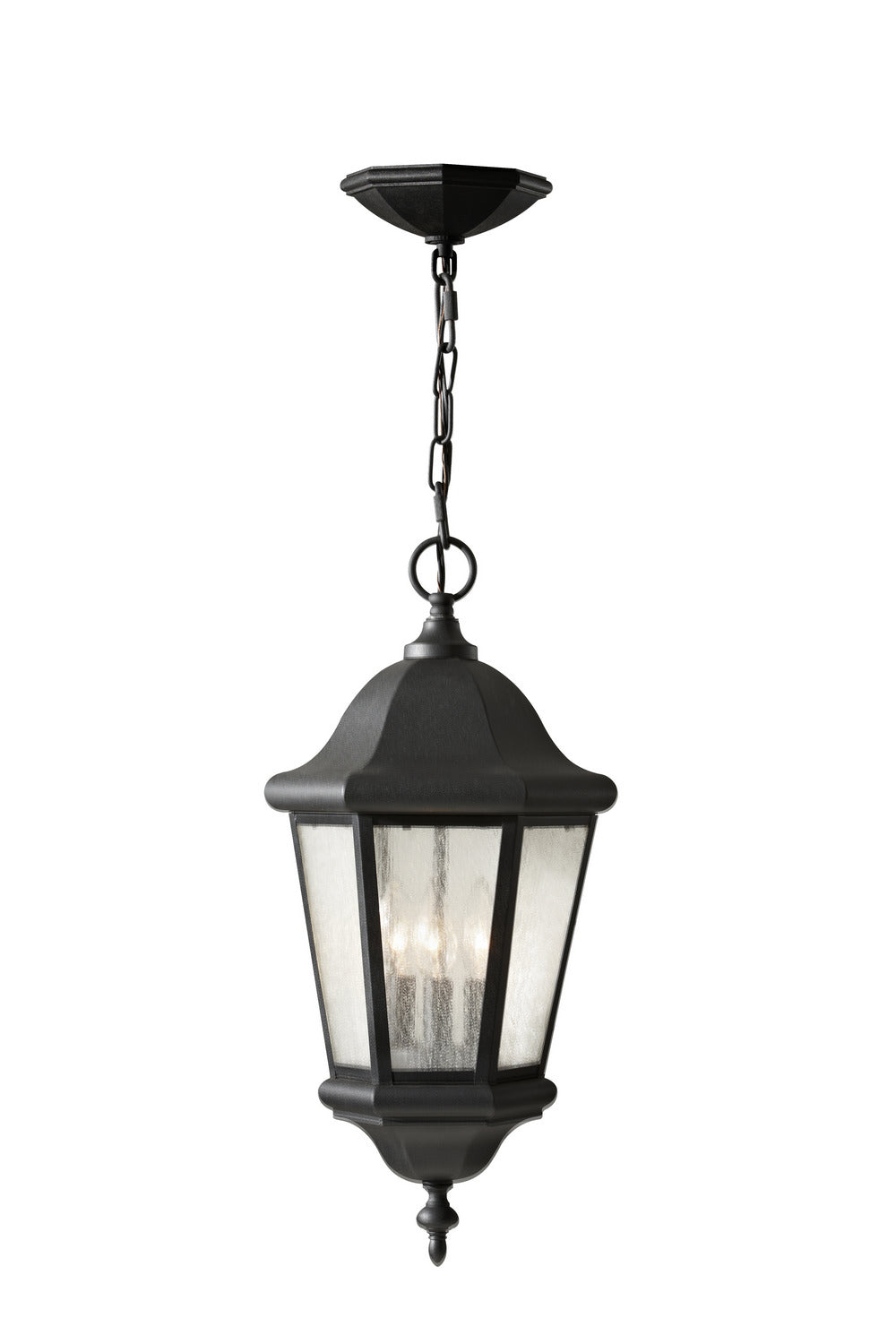 Three Light Outdoor Pendant — 21.00"