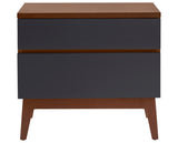West Bros Serra Bedside Chest in 79 Toast